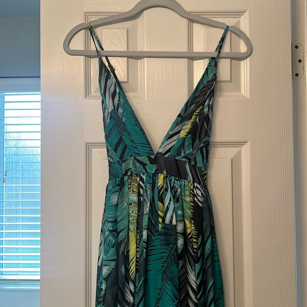 Tropical long dress